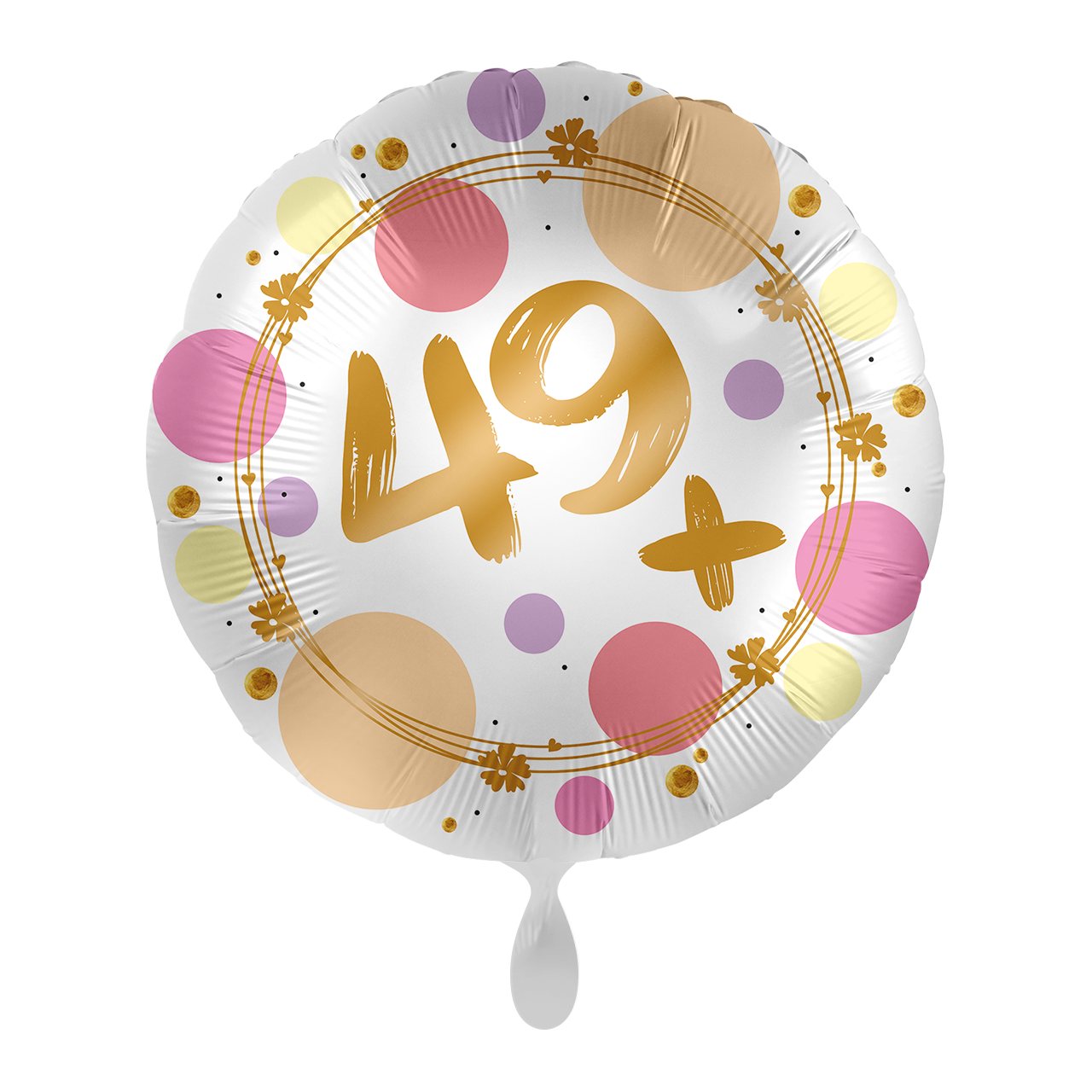 Ballon Geburtstag 49+ - Folienballon