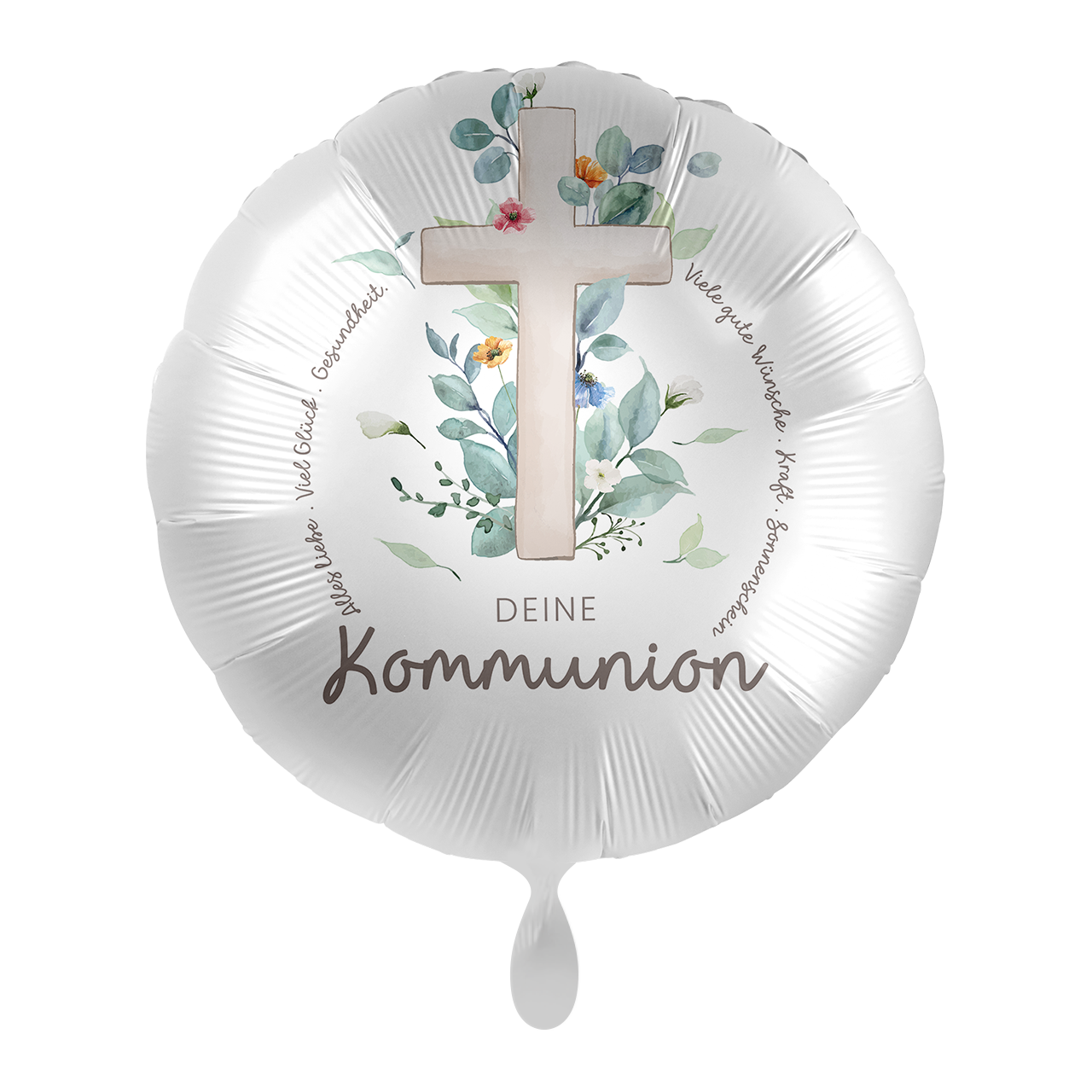 Ballon - Alles Liebe Deine Kommunion - ø43cm - Rund