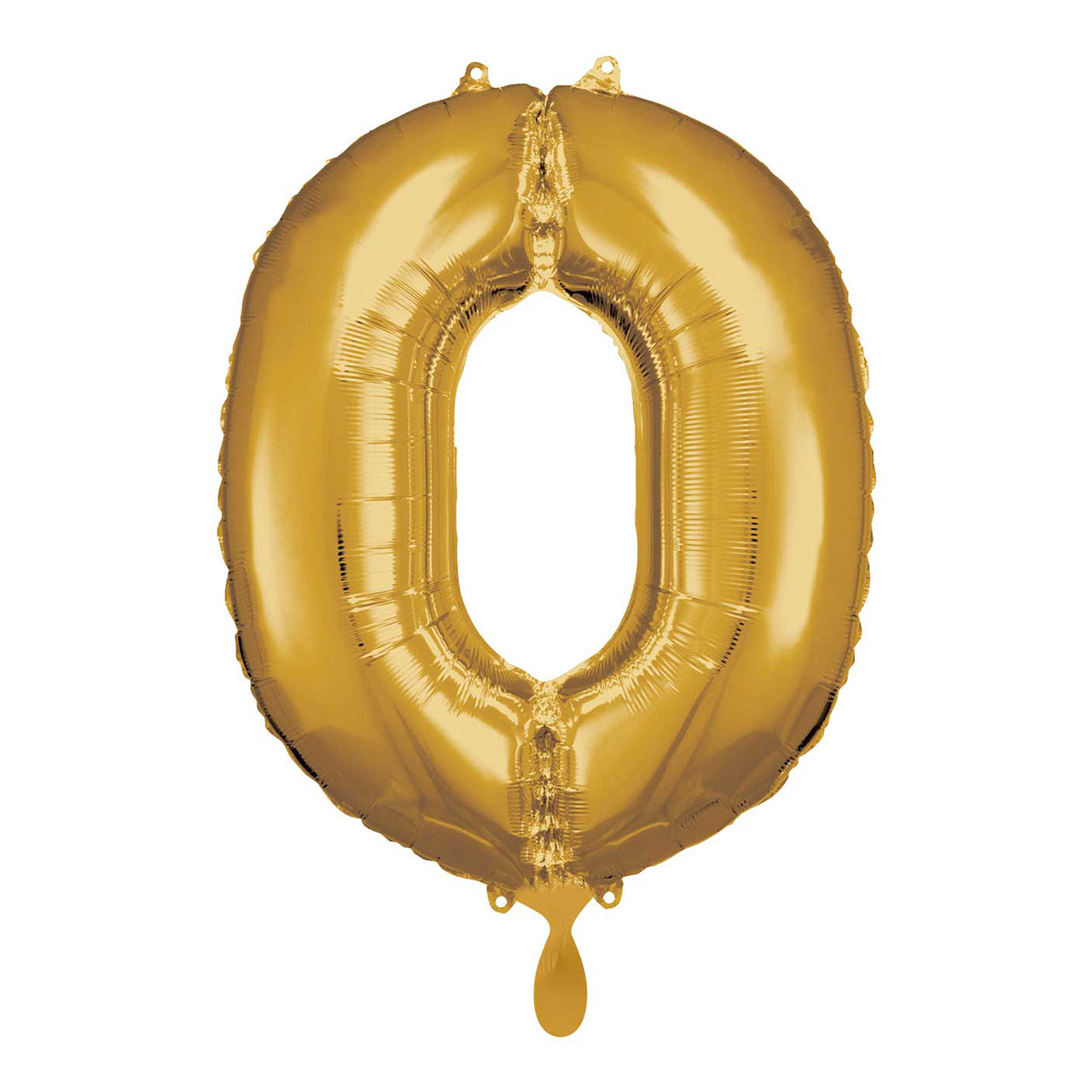 Ballon - Zahl 0 - Gold - 66cm