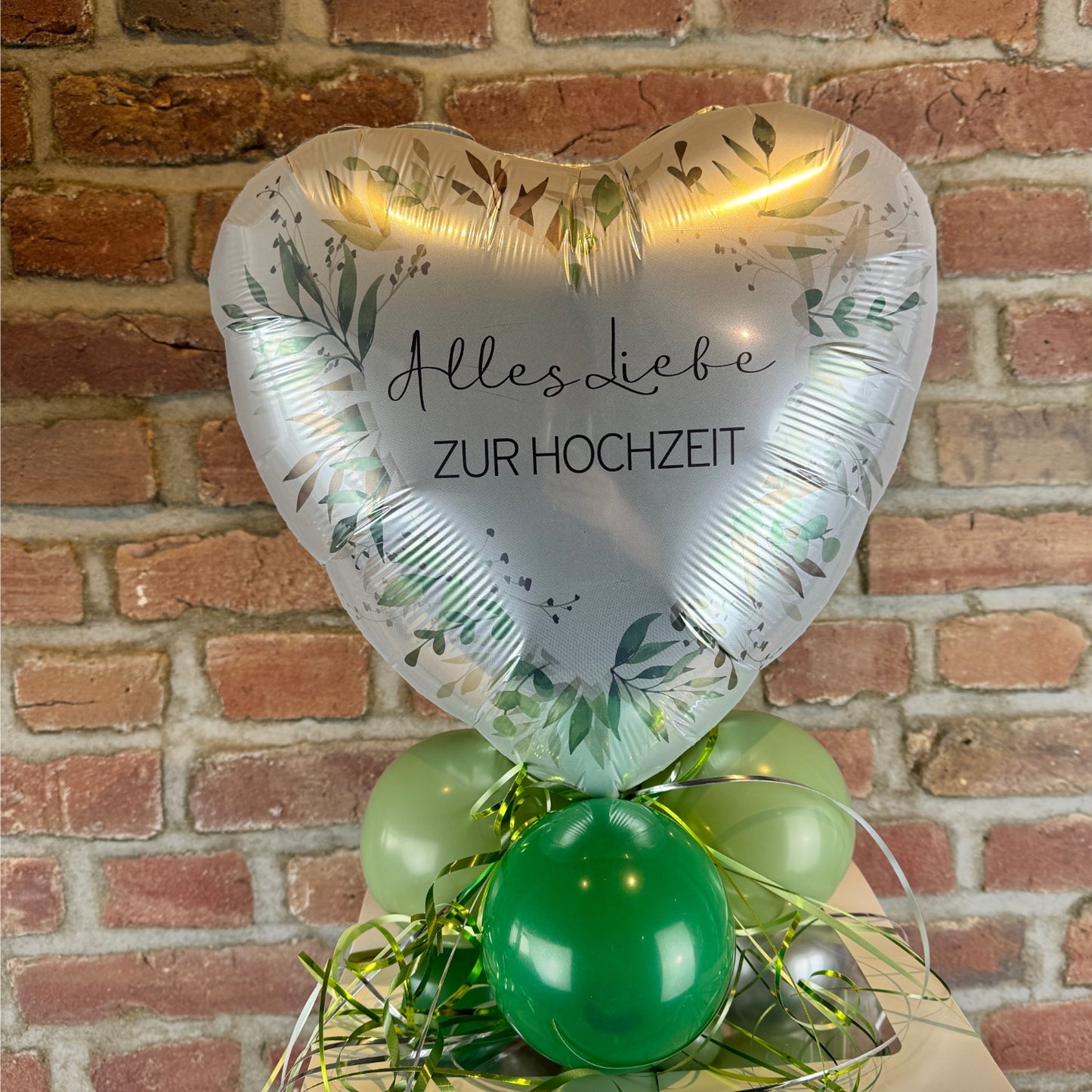 Ballonbox Hochzeit - Geldgeschenk - Alles Liebe zur Hochzeit - Reisegutschein