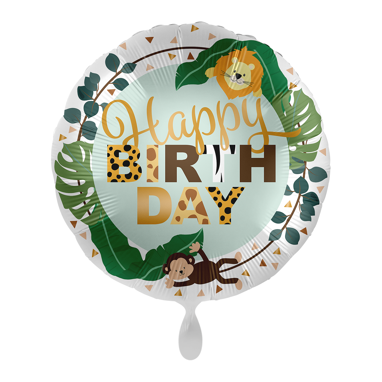 Ballon - Dschungel - ø43cm Rund