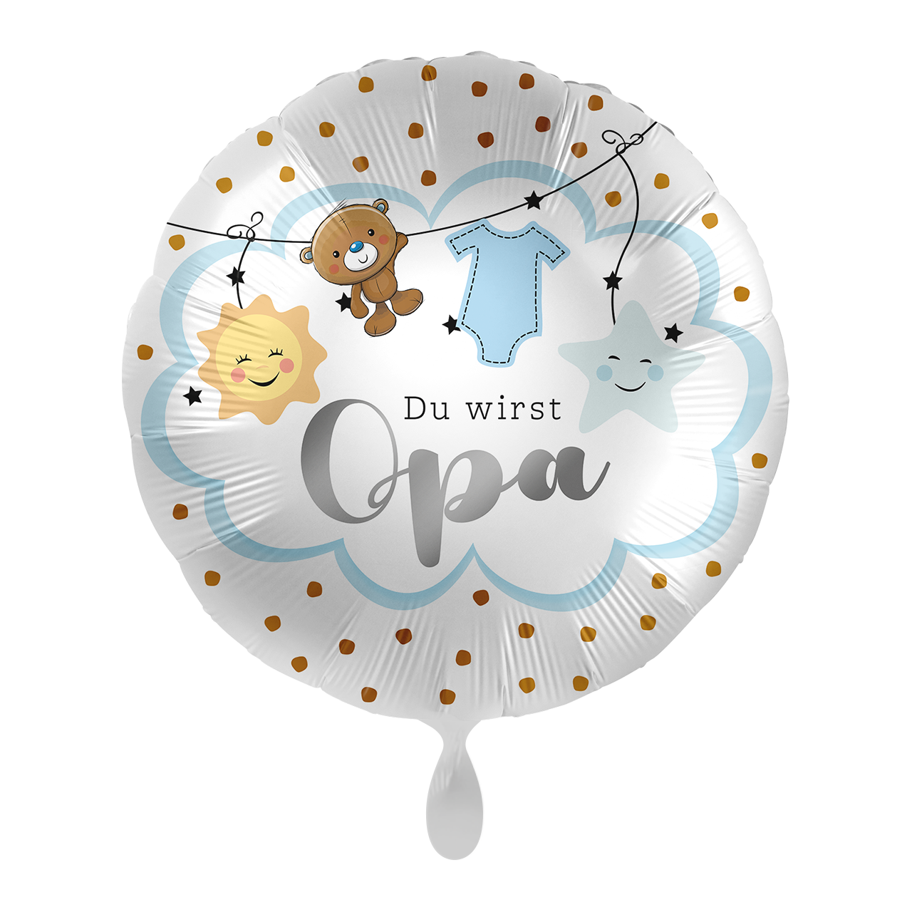 Ballon - Du wirst Opa - ø43cm - Rund