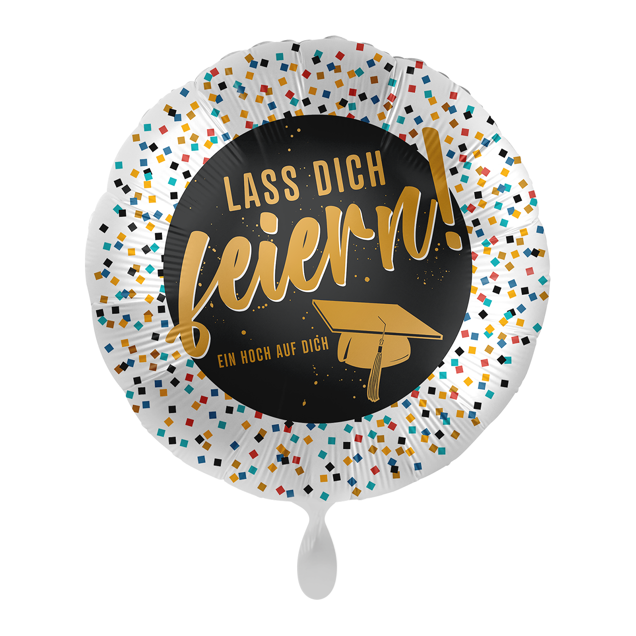 Ballon zur bestandenen Prüfung, Examen, Dr. Titel