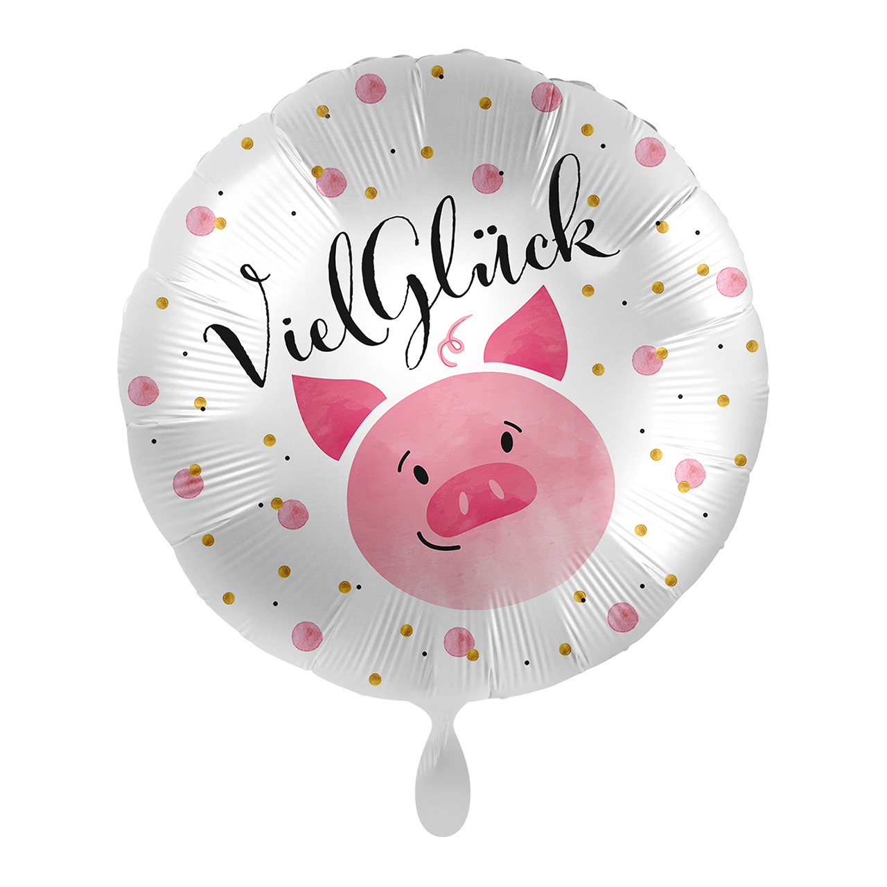 Ballon Viel Glück wünschen - Folienballon