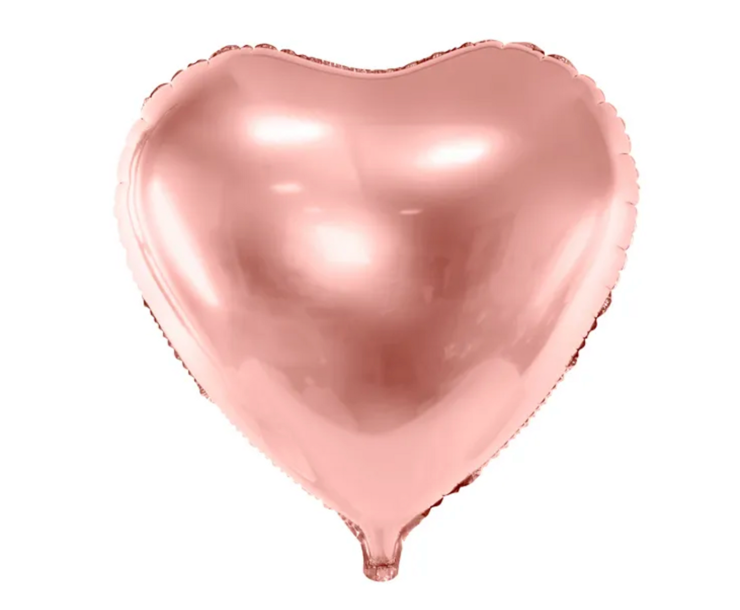 Herz Ballon Rosegold - ø60cm