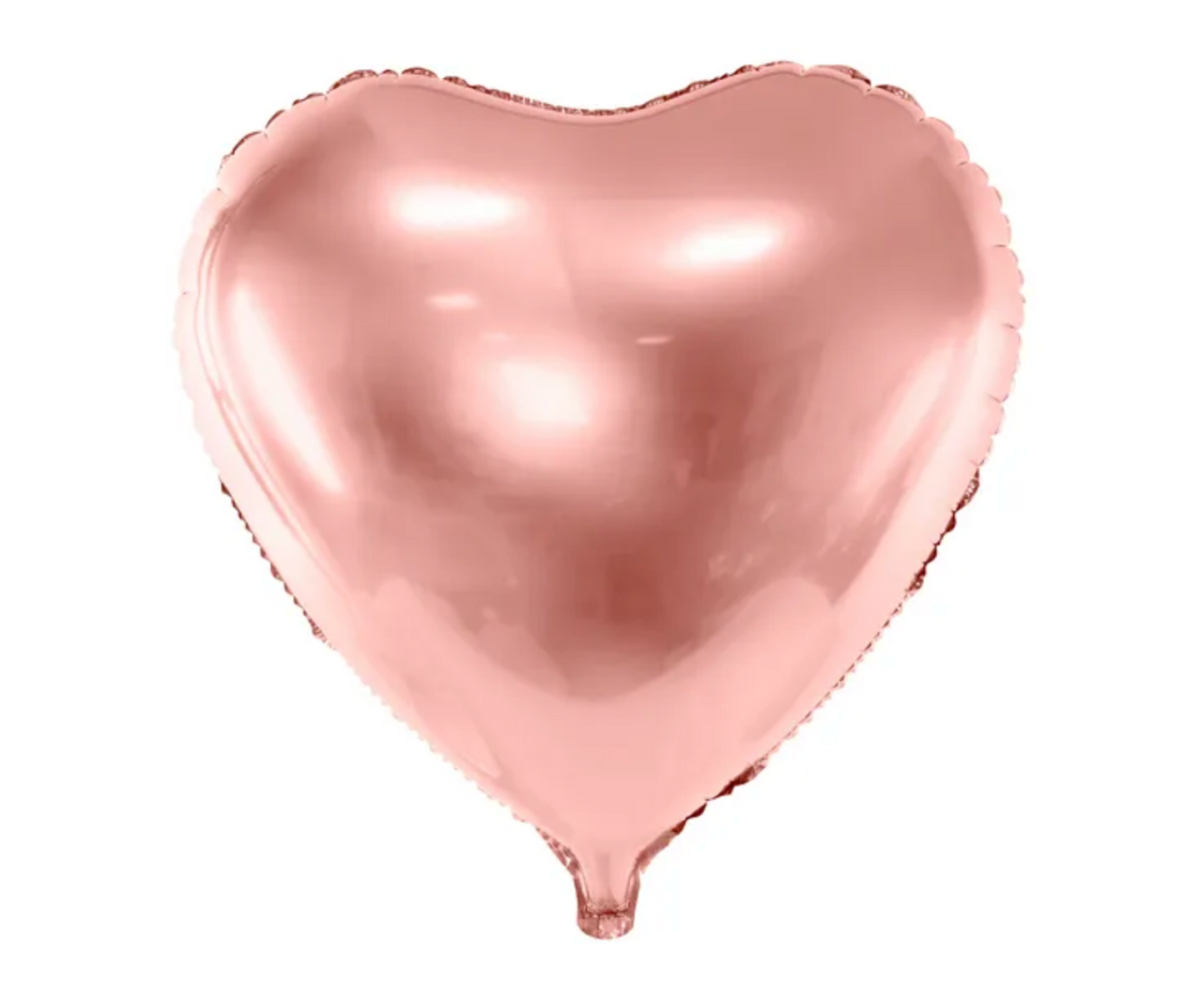 Herz Ballon Rosegold - ø45cm