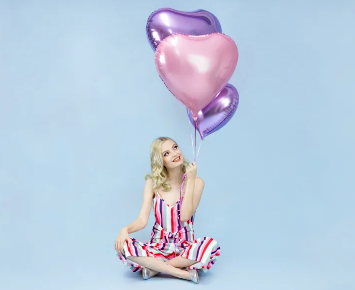 Herz Ballon Pink - ø60cm