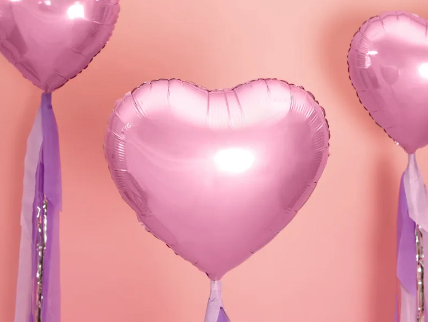 Herz Ballon Pink - ø45cm