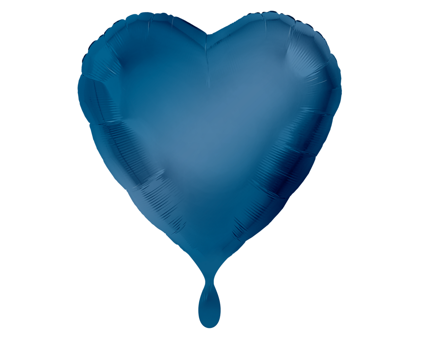 Ballon -Blau - ø43cm - Herz