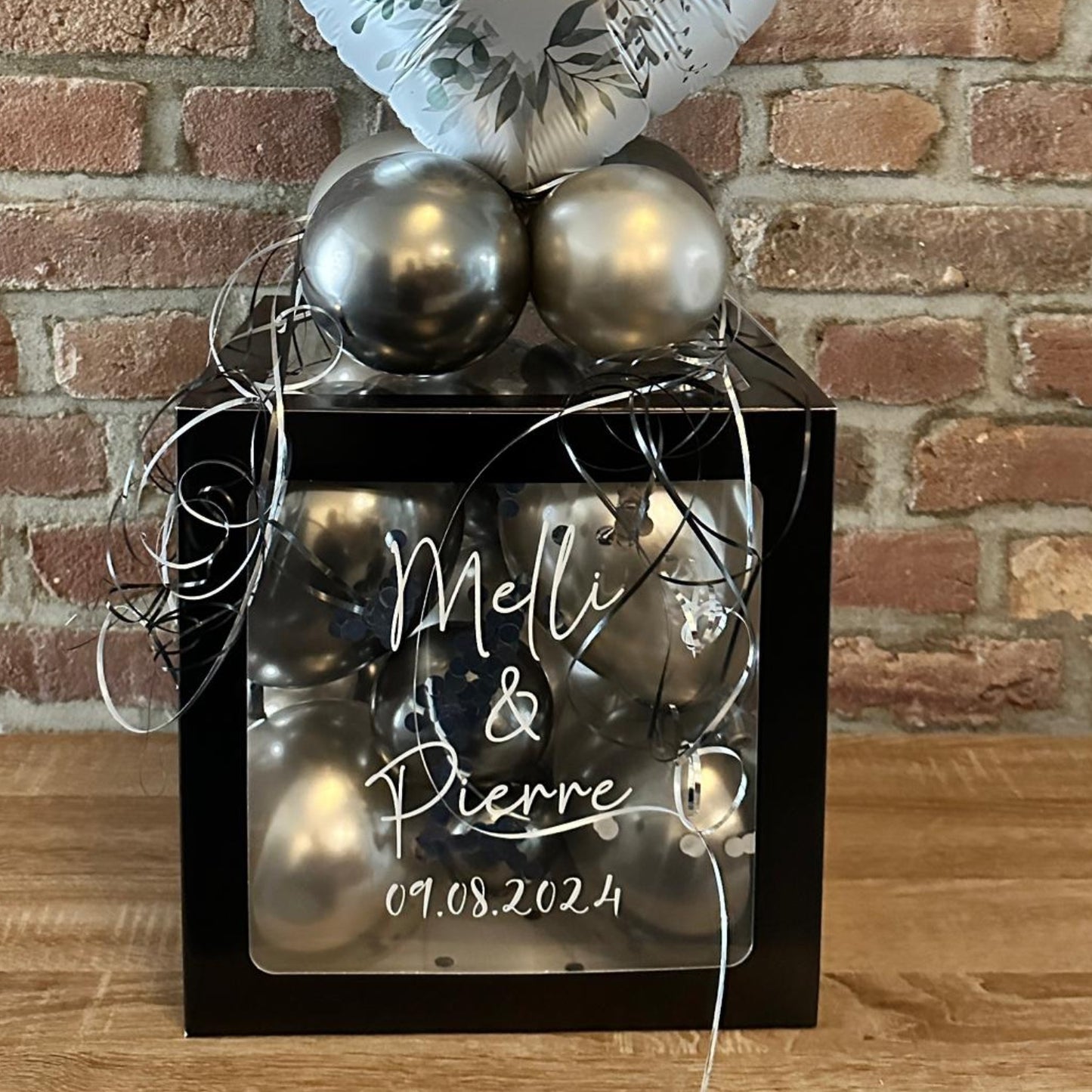 Ballonbox Hochzeit - Geldgeschenk