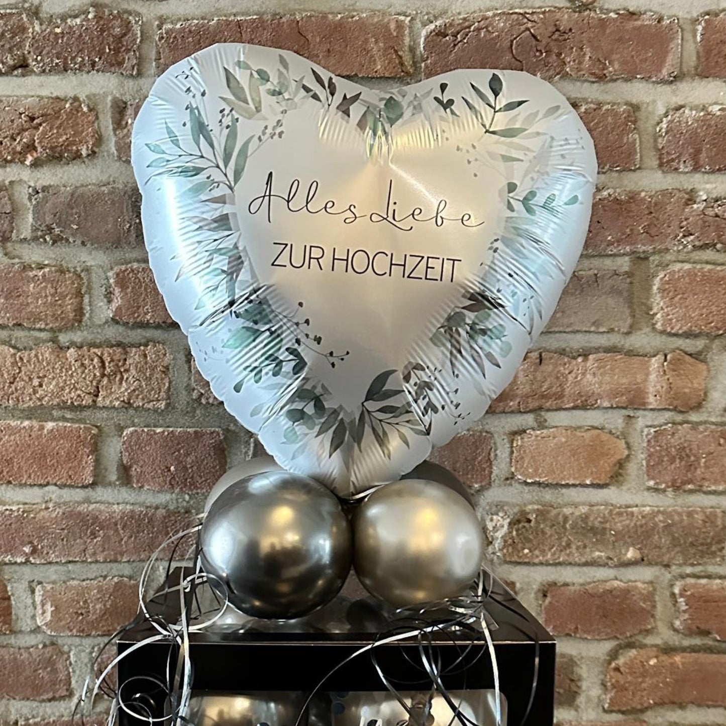 Ballonbox Hochzeit - Geldgeschenk