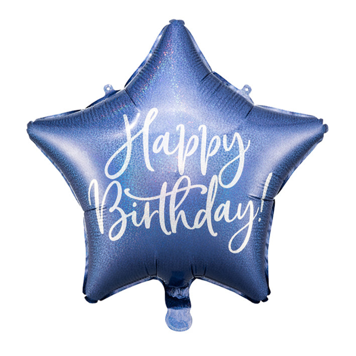 Geburtstag Ballon Happy Birthday Geschenk - Folienballon 45cm
