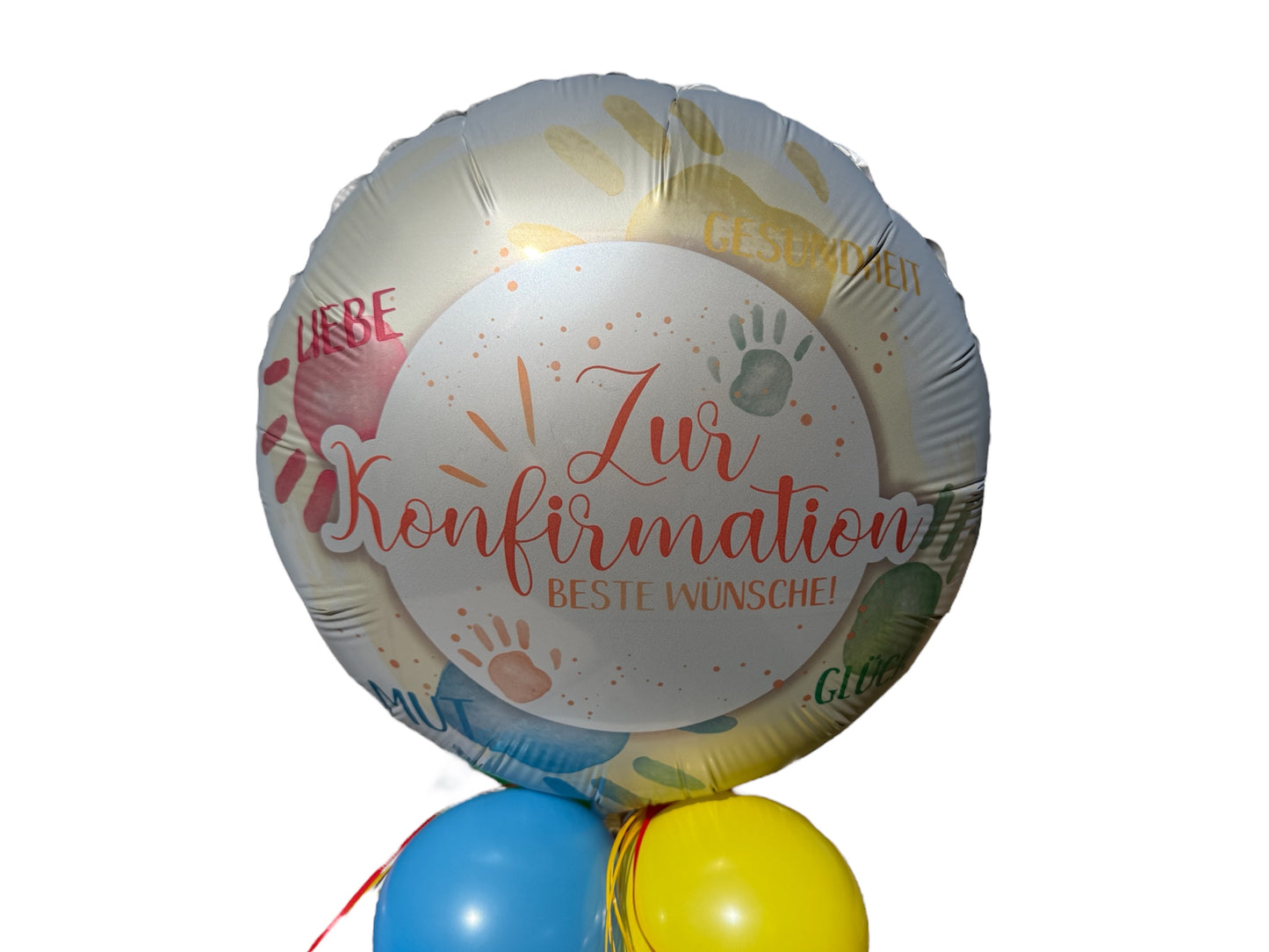 Ballonbox - Geldgeschenk - Konfirmation - Glückwunsch