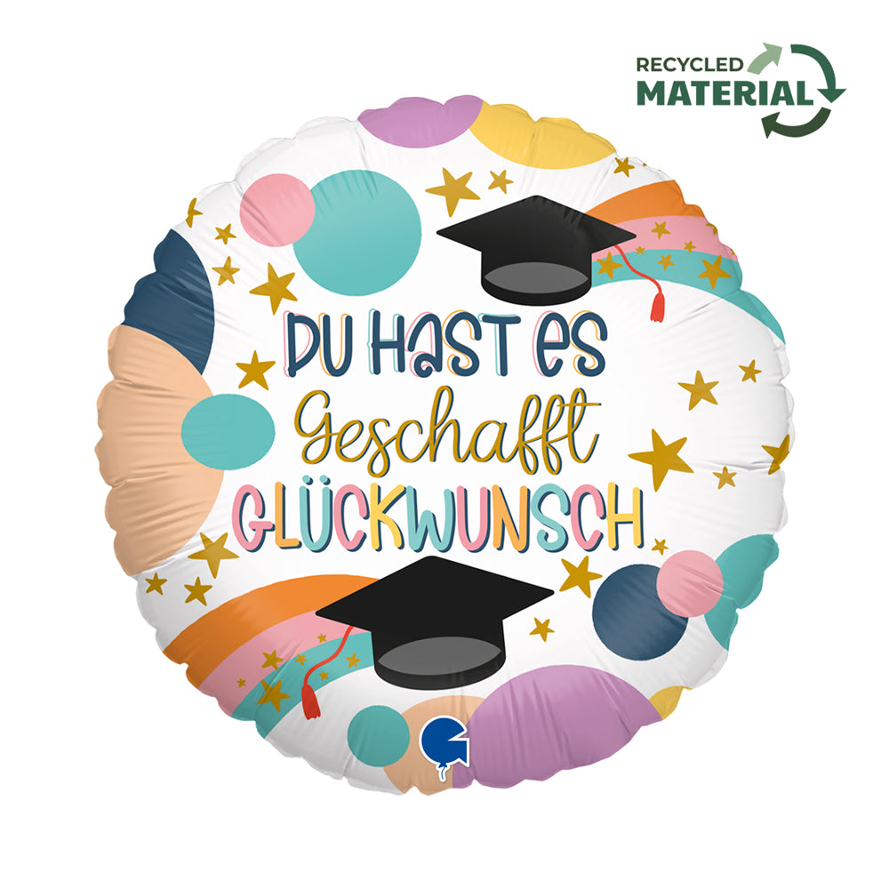 Ballon zur bestandenen Prüfung, Examen, Dr. Titel (Kopie)