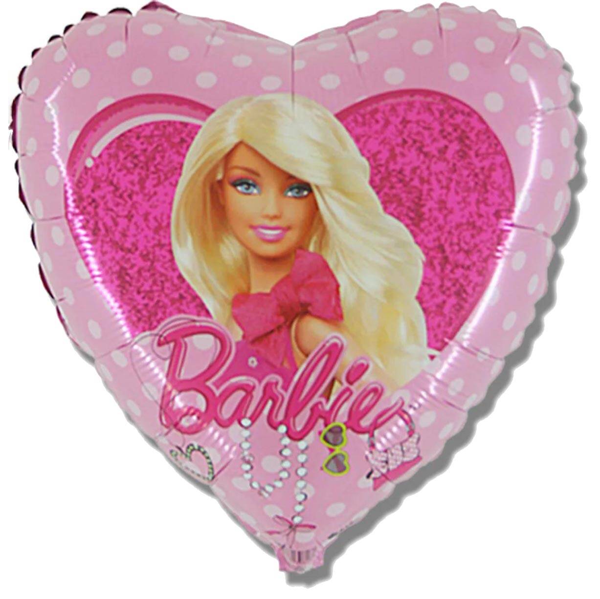 Ballon Barbie Herz ca.46cm