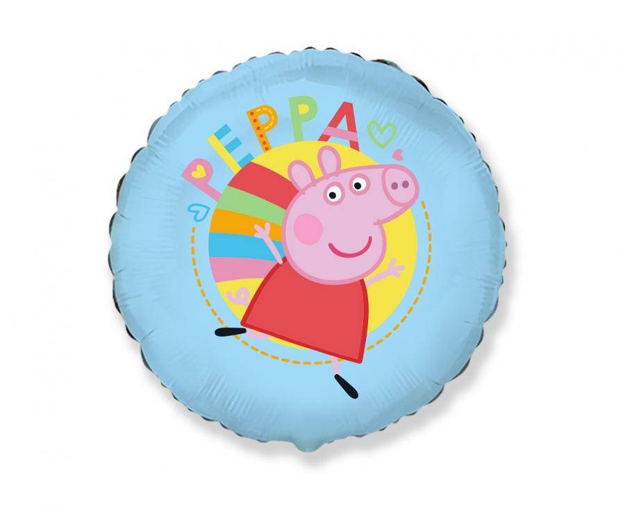 Ballon Peppa Wutz Rund