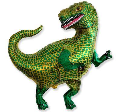 Ballon - grüner Dinosaurier, Tyrannosaurier ca. 62cm