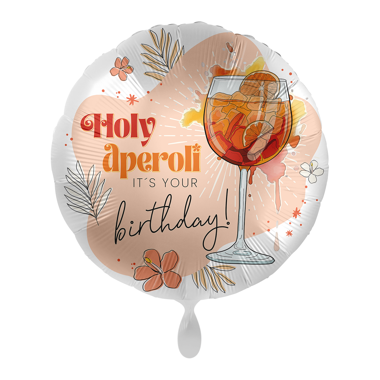 Ballon - Folienballon mit der Aufschrift: Holy Aperoli