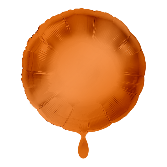 Ballon - Orange -  ø43cm - Rund