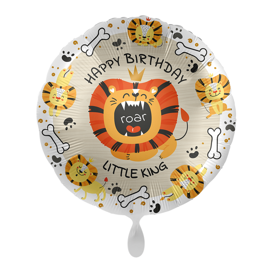 Ballon_-L_we_Roar_-_43cm_-_Rund - Löwe - Safari Geburtstag - Dschungel