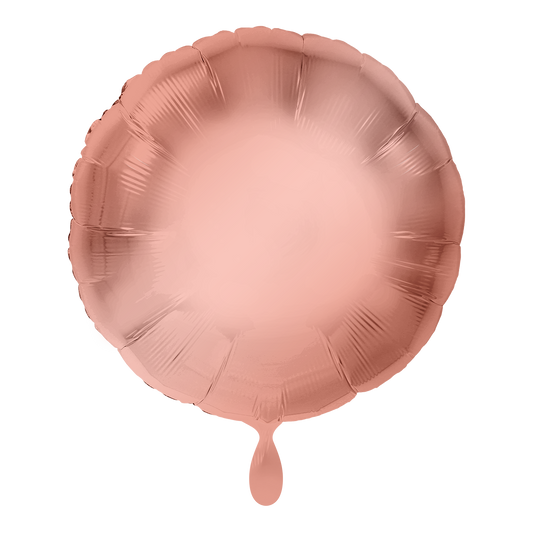 Ballon -Rosegold -  ø43cm - Rund 