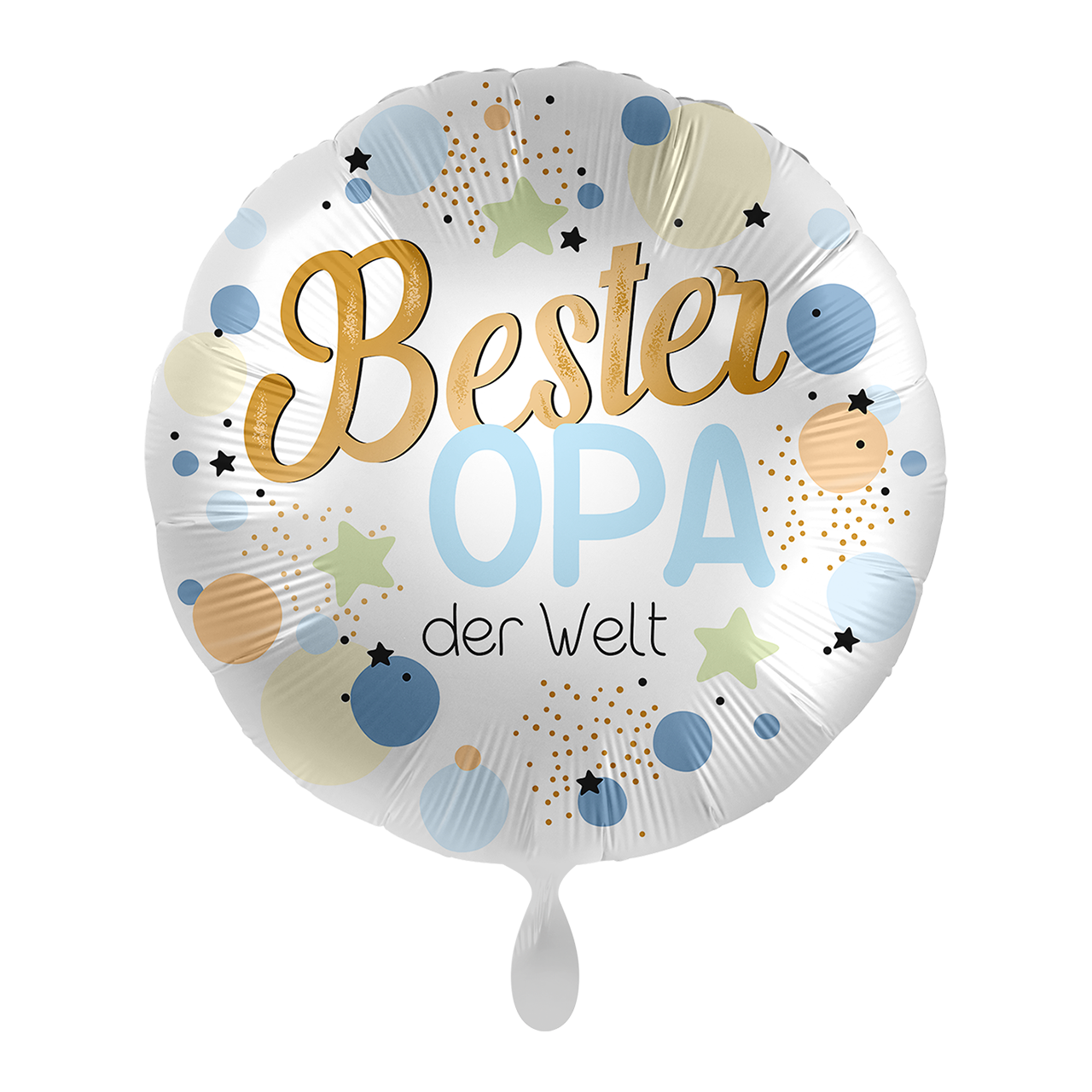 Ballon - Bester Opa der Welt- ø43cm -  Herz 