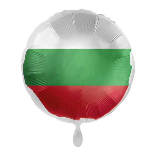 Ballon - Flagge Bulgarien -  ø43cm - Rund 