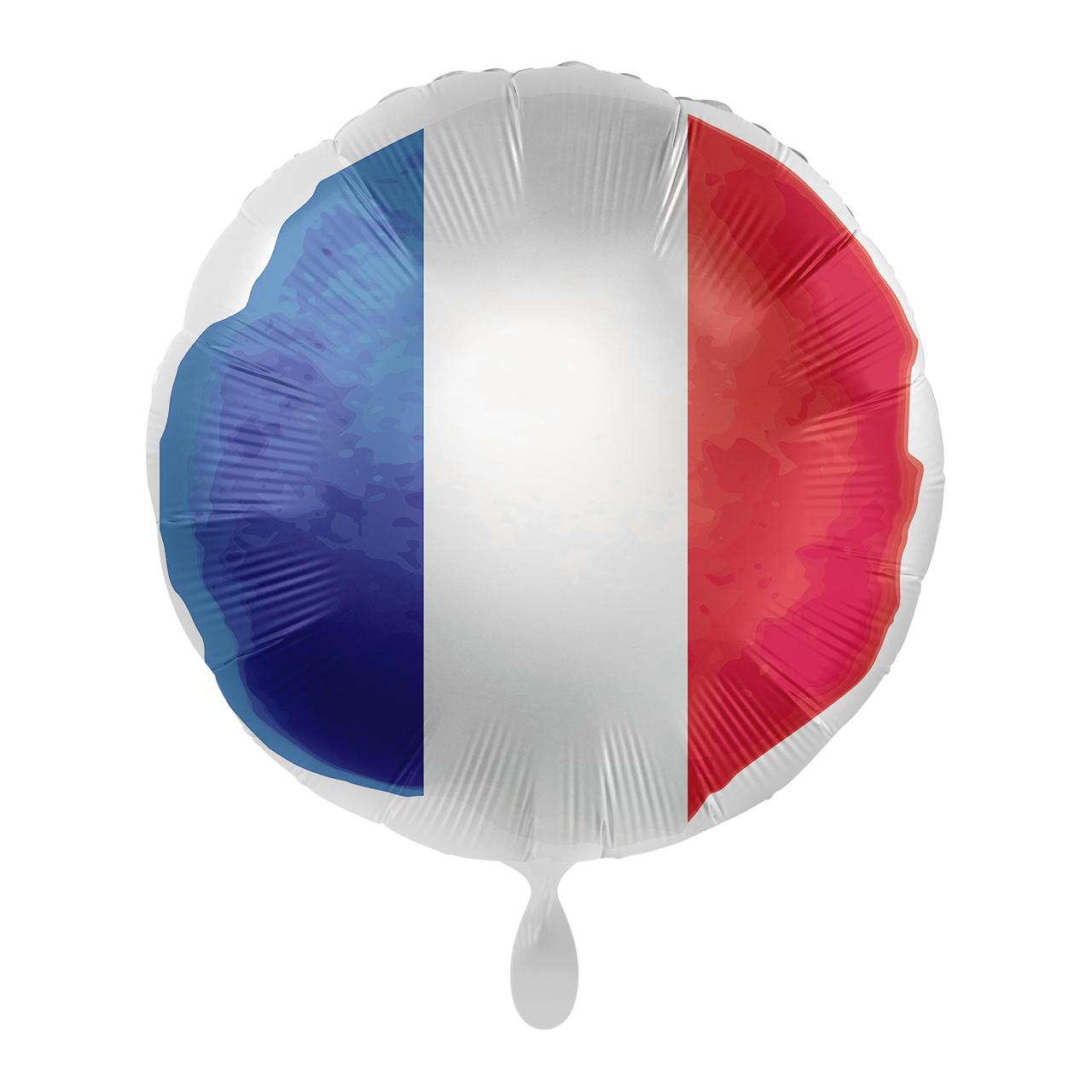 Ballon - Flagge Frankreich -  ø43cm - Rund 
