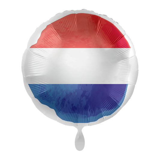 Ballon - Flagge Niederlande -  ø43cm - Rund 