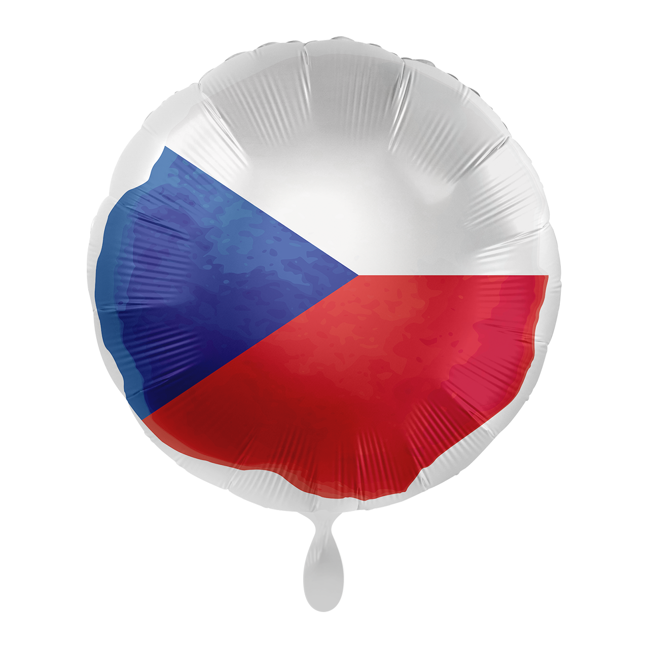 Ballon - Flagge Tschechien -  ø43cm - Rund 