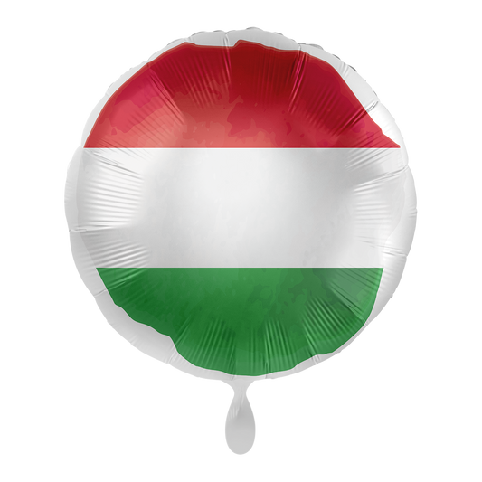 Ballon - Flagge Ungarn -  ø43cm - Rund 