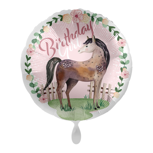 Ballon - Pferd -  ø43cm - Rund