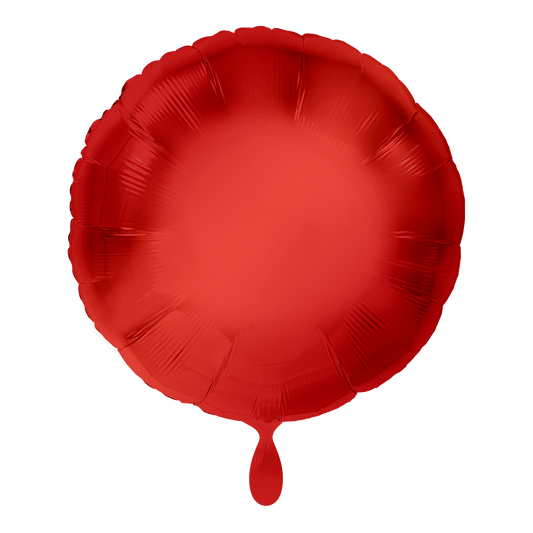 Ballon - Rot -  ø43cm - Rund