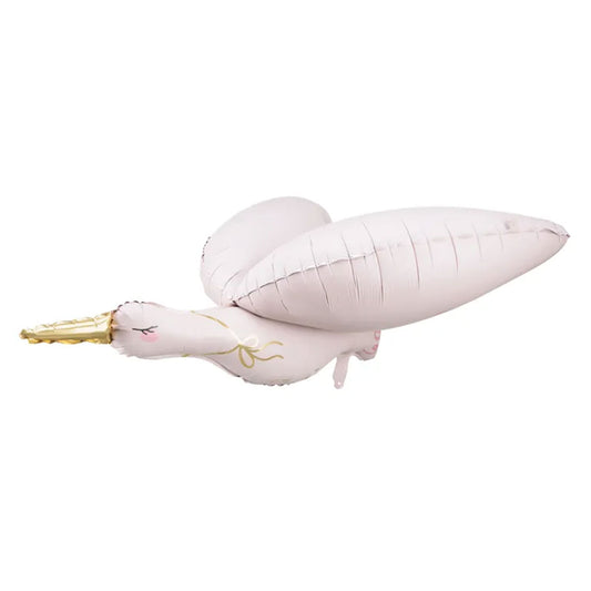 Ballon -  Storch -  ø103cm - Welcome Baby - Heliumfüllung/Luftfüllung