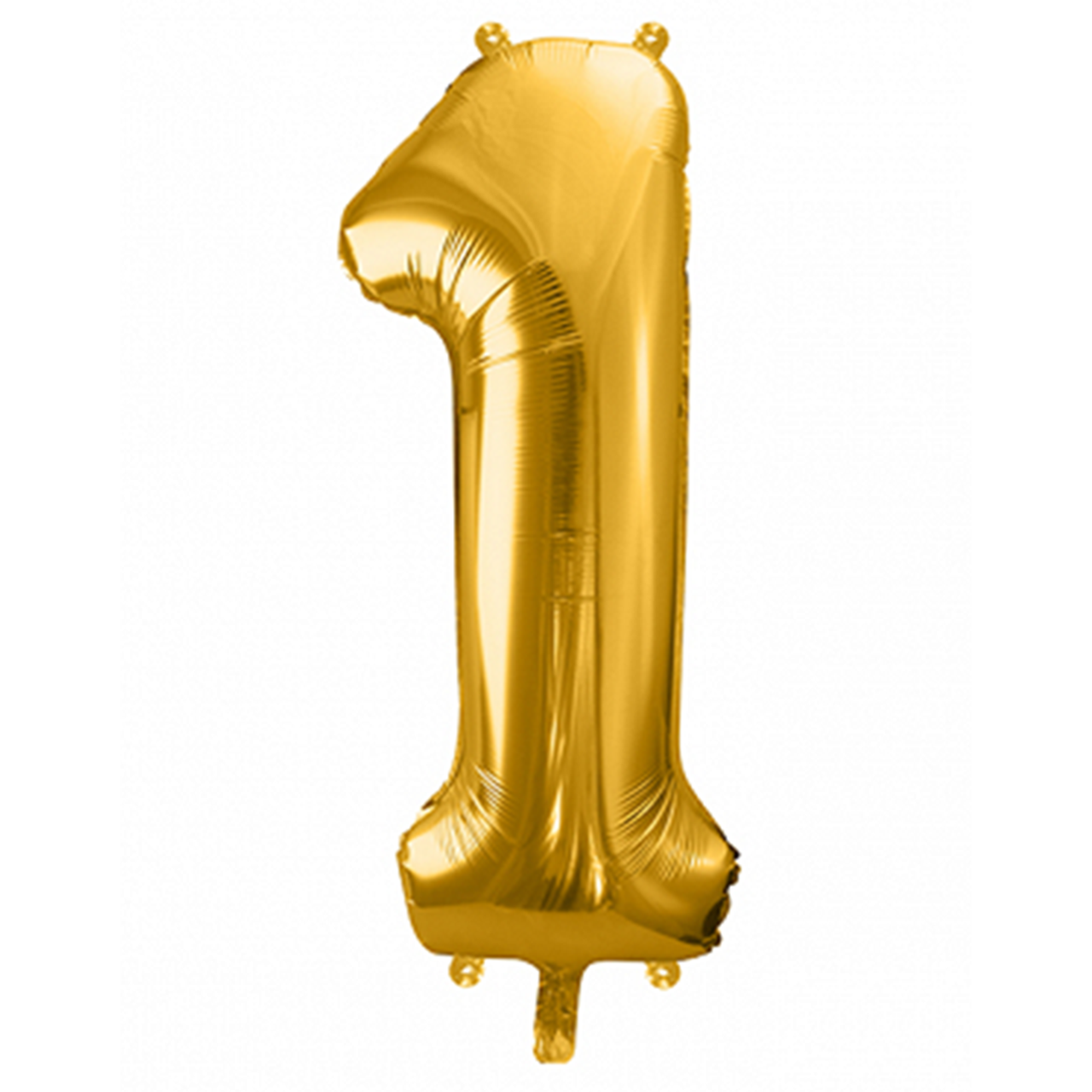 Ballon -  Zahl 1 - Gold - 86cm 