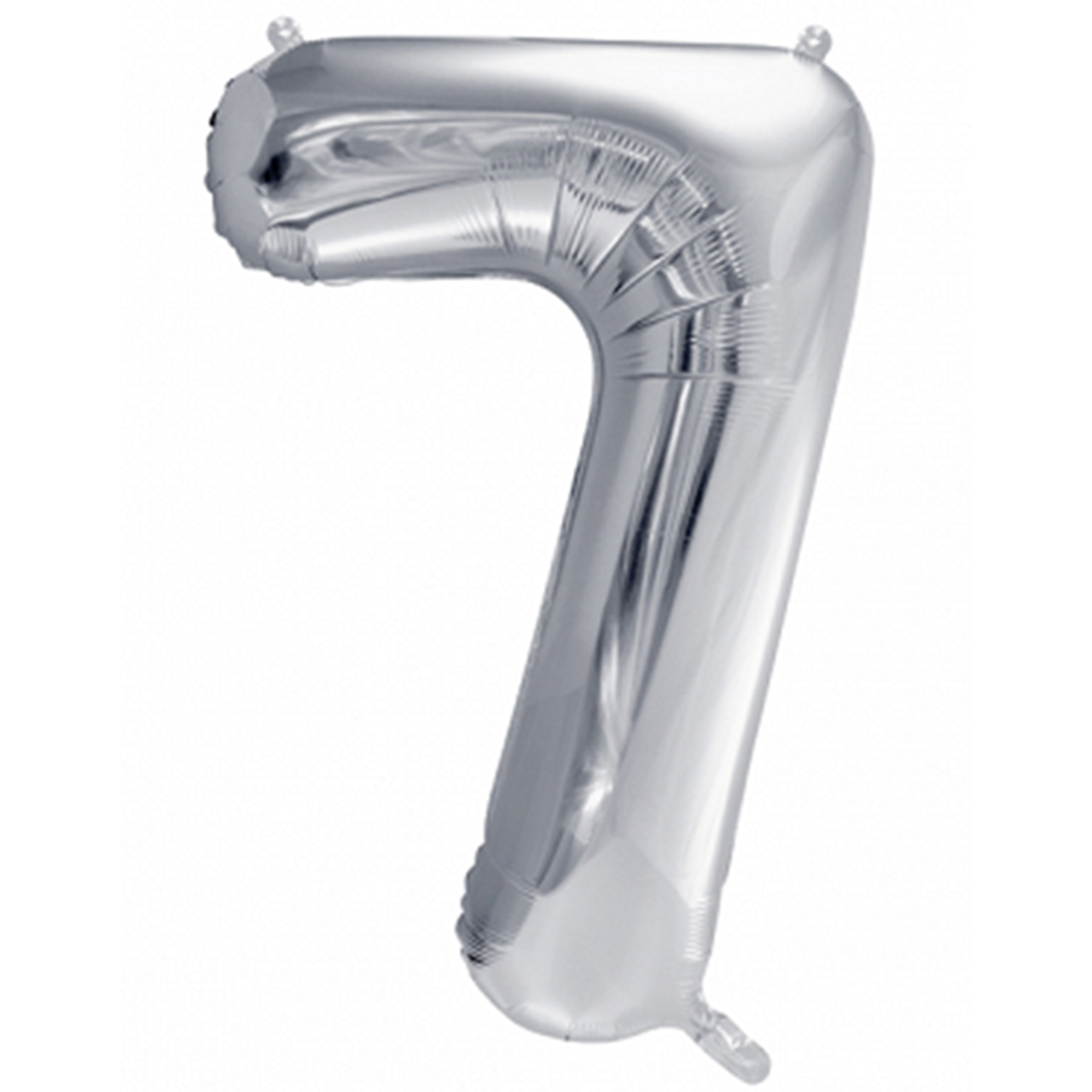 Ballon -  Zahl 7 - Silber - 86cm 