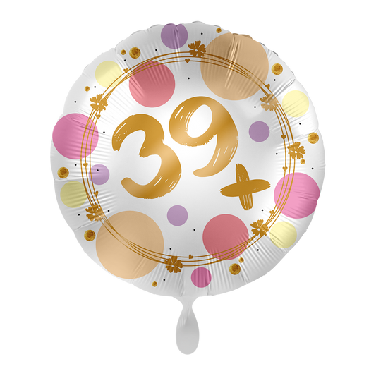 Ballon Geburtstag 39+ - Folienballon 