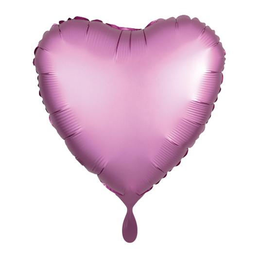 Ballon - Silk Flamingo -  ø43cm - Herz