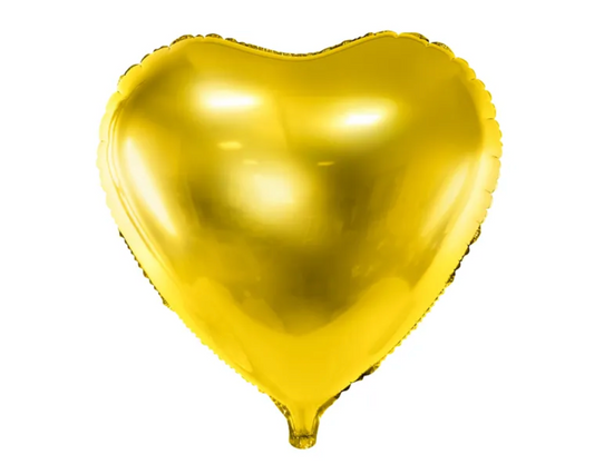 Herz Ballon Gold -  ø60cm