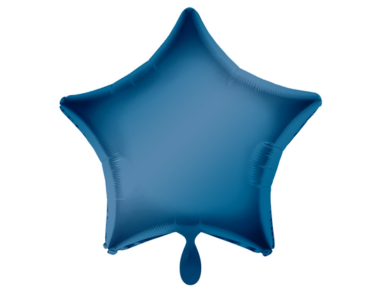 Ballon - Metallic Blue  -  ø43cm - Stern