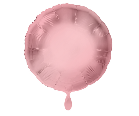 Ballon - Rosa -  ø43cm - Rund