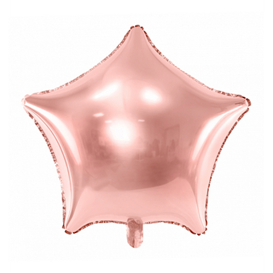 Ballon -Rosegold -  ø43cm - Stern