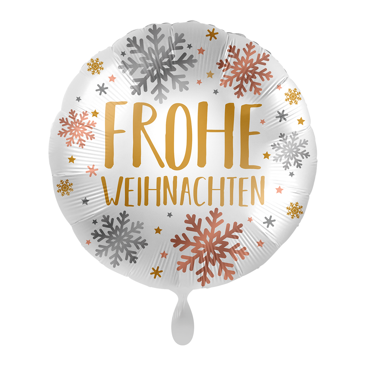 Folienballon - 43cm - Frohe Weihnachten - Helium/Luftfüllung 