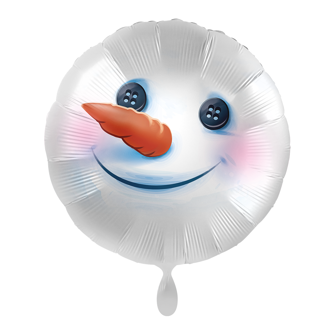 Folienballon - Schneemann - Weihnachten - Helium/Luftfüllung 